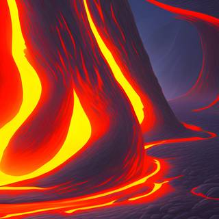 Lava iPhone wallpaper