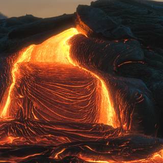 Lava iPhone wallpaper