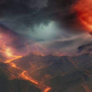 Lava iPhone wallpaper