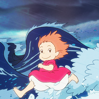 Ponyo iPhone wallpaper