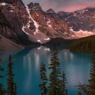 iPhone lake wallpaper