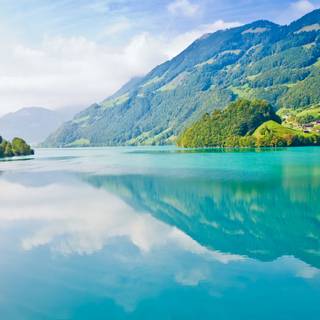 iPhone lake wallpaper