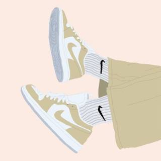 Phone shoes wallpaper