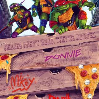 Teenage Mutant Ninja Turtles iPhone wallpaper
