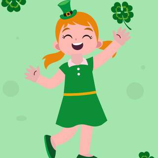 St Patrick’s Day iPhone wallpaper