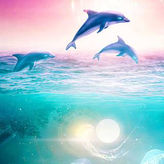 Dolphin phone wallpaper