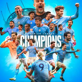 Man City Champions League wallpaper