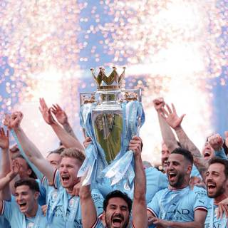 Man City Champions League wallpaper