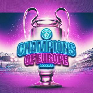 Man City Champions League wallpaper