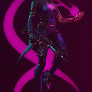 Reyna Valorant phone wallpaper