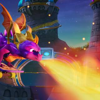 Spyro 4k wallpaper
