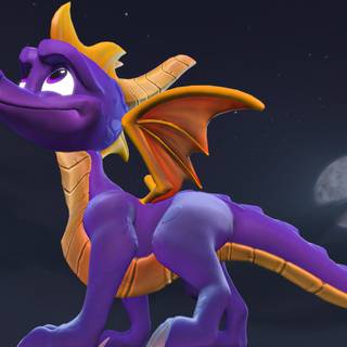 Spyro 4k wallpaper