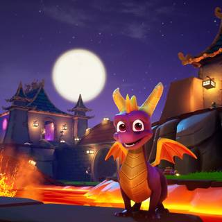Spyro 4k wallpaper