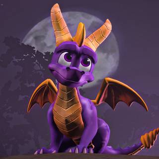 Spyro 4k wallpaper