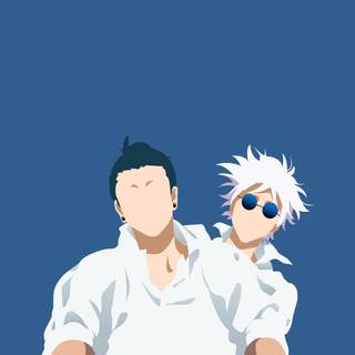 JJK minimalist wallpaper