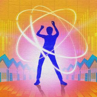 Radioactive uranium wallpaper