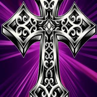 Gothic cross wallpaper