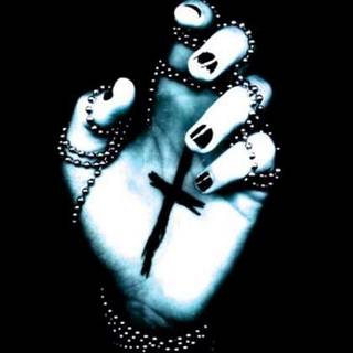 Gothic cross wallpaper