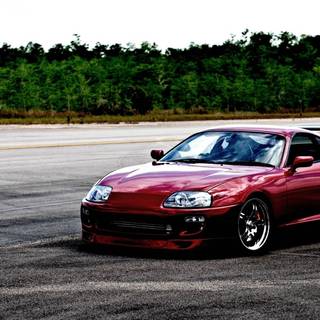 Supra Mk4 PC wallpaper