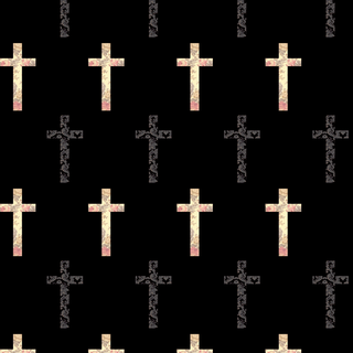 Gothic cross wallpaper