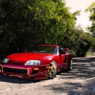 Supra Mk4 PC wallpaper