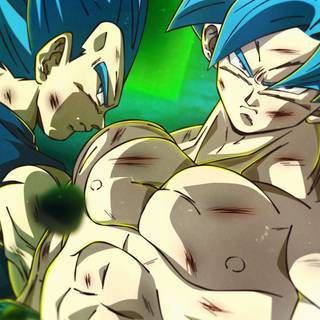 Goku Vegeta Broly wallpaper