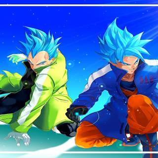 Goku Vegeta Broly wallpaper