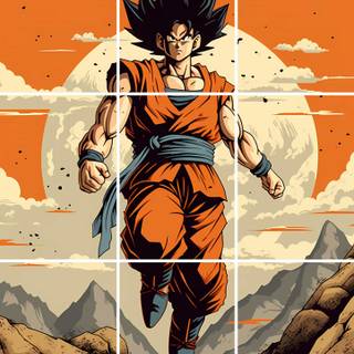 Goku poster wallpaper
