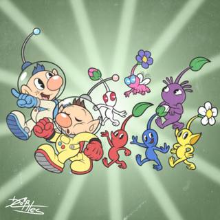 Olimar wallpaper