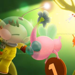 Olimar wallpaper
