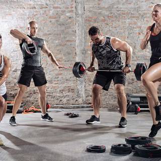 Fit people wallpaper