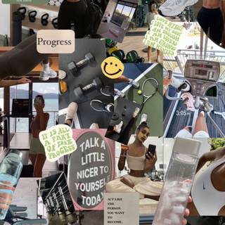 Fit people wallpaper