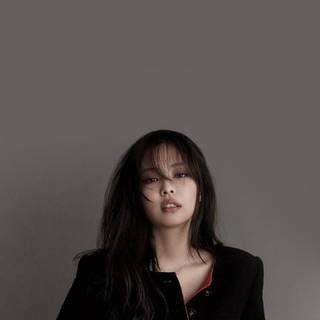 Jennie Kim dark wallpaper