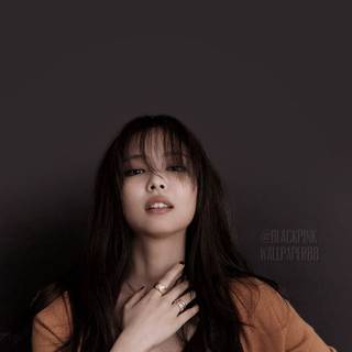 Jennie Kim dark wallpaper