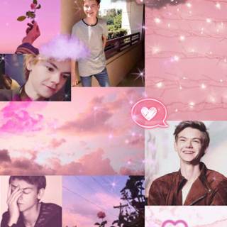 Thomas Brodie Sangster aesthetic wallpaper