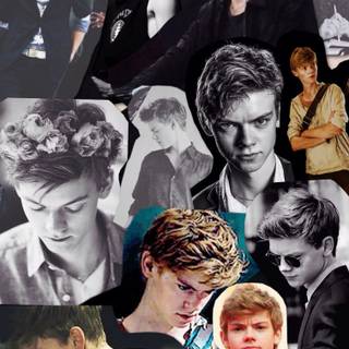 Thomas Brodie Sangster aesthetic wallpaper