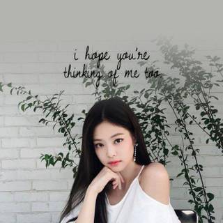 Jennie Kim dark wallpaper