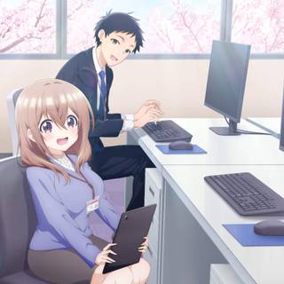 My Tiny Senpai wallpaper