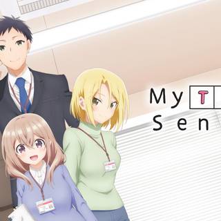 My Tiny Senpai wallpaper