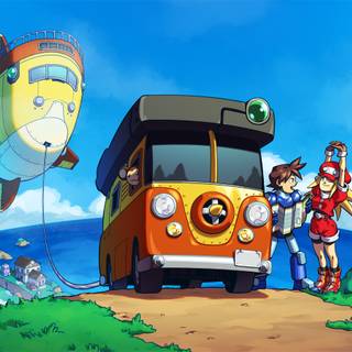 Mega Man Legends wallpaper