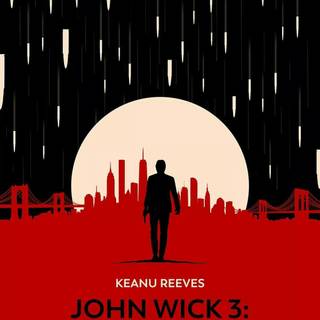 John Wick minimalist wallpaper