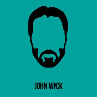John Wick minimalist wallpaper