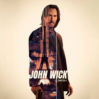 John Wick minimalist wallpaper