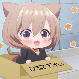 My Tiny Senpai wallpaper