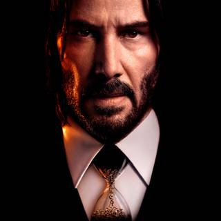 John Wick minimalist wallpaper