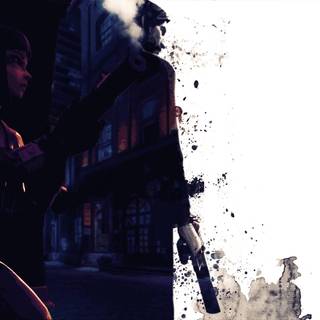 John Wick minimalist wallpaper