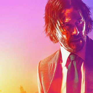 John Wick minimalist wallpaper