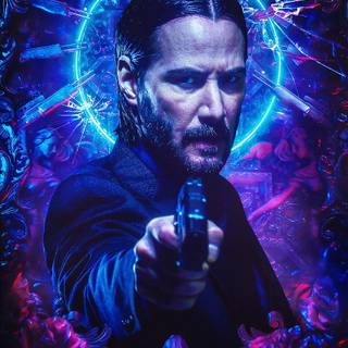 John Wick minimalist wallpaper