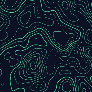 Black topography wallpaper