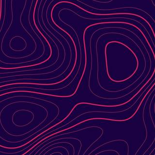 Purple topographic wallpaper